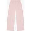 Tenly Hacci Jersey Wide Leg Pocket Pants, Pink - Pants - 1 - thumbnail
