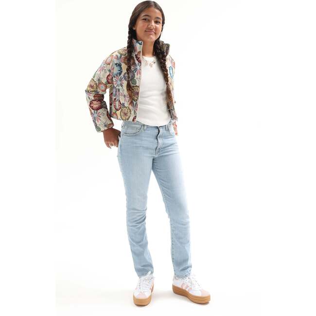 Tenly Tapestry Jacket, Cream - Jackets - 3