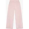 Tenly Hacci Jersey Wide Leg Pocket Pants, Pink - Pants - 3