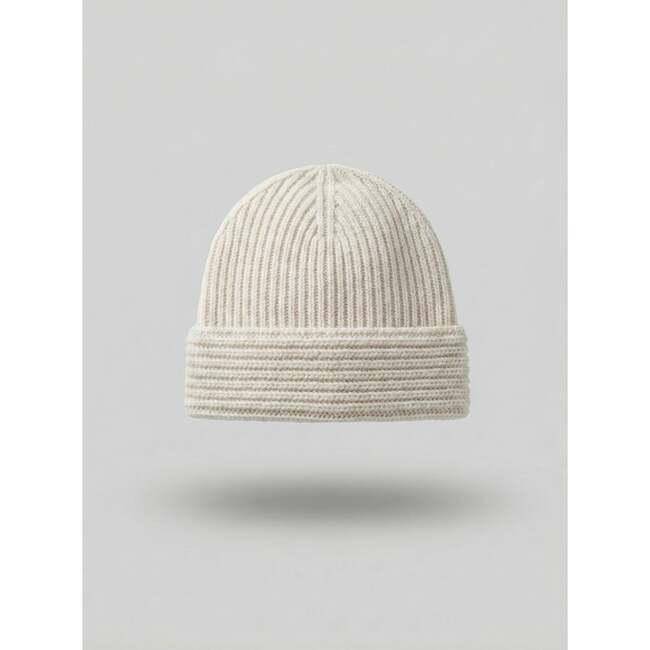 The Cocoon Cashmere Beanie, Cream