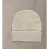The Cocoon Cashmere Beanie, Cream - Winter Hats - 2 - thumbnail