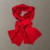 The Cocoon Cashmere Scarf, Tomato Red - Scarves - 2