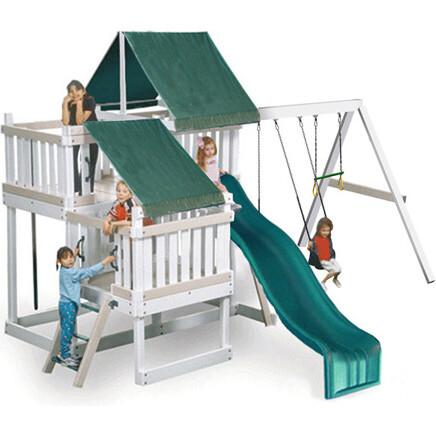 Congo Monkey Playsystem #2 White/Sand With Green Accessories