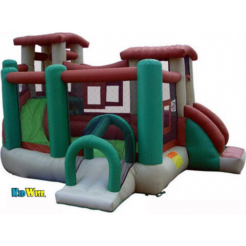 Clubhouse Climber Bounce House - Outdoor Games - 1