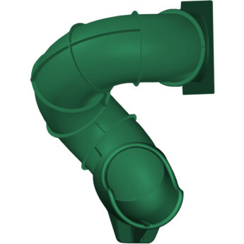 Premium Turbo Tube Slide for 5' Deck Height - Green