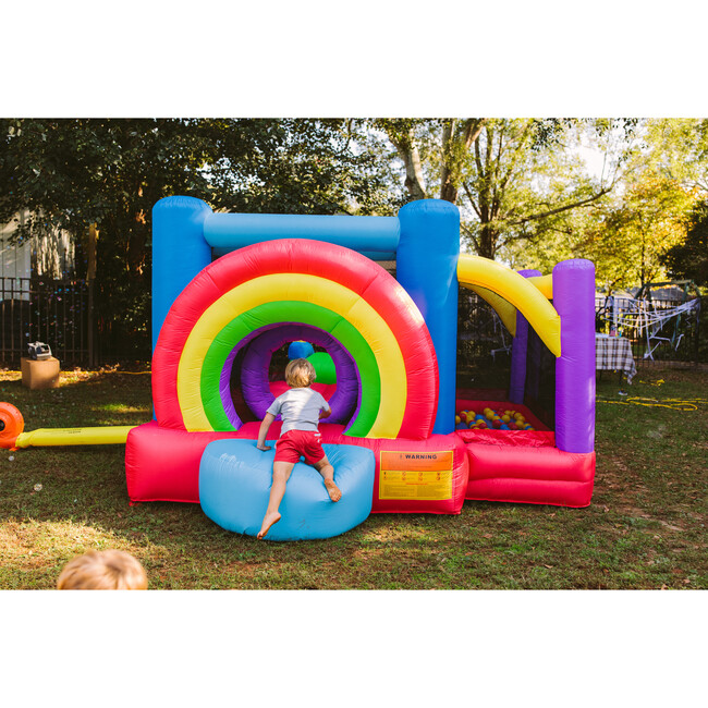 Lucky Rainbow Bounce House - Outdoor Games - 5