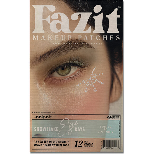 Snowflake Eye Rays Makeup Patches