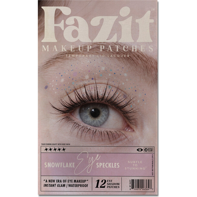 Snowflake Eye Speckles Makeup Patches