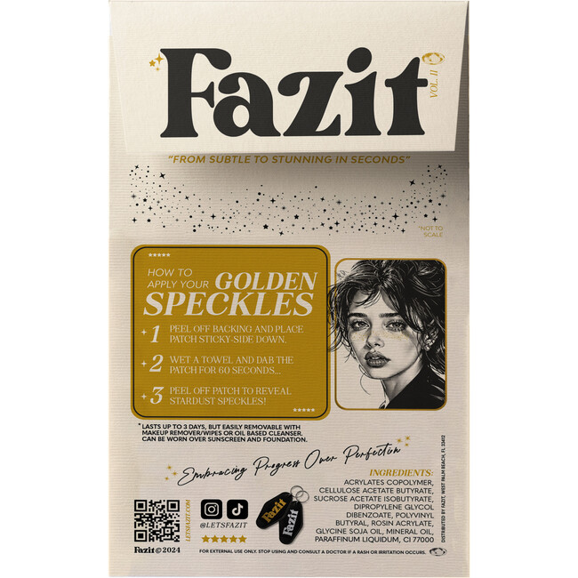 Gold Glitter Makeup Speckles - Makeup Kits & Beauty Sets - 3