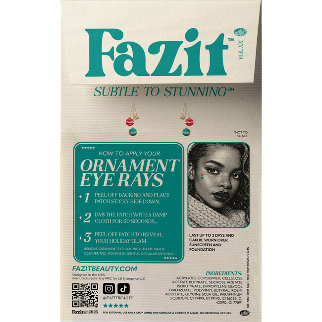 Ornament Eye Rays Makeup Patches - Makeup Kits & Beauty Sets - 3