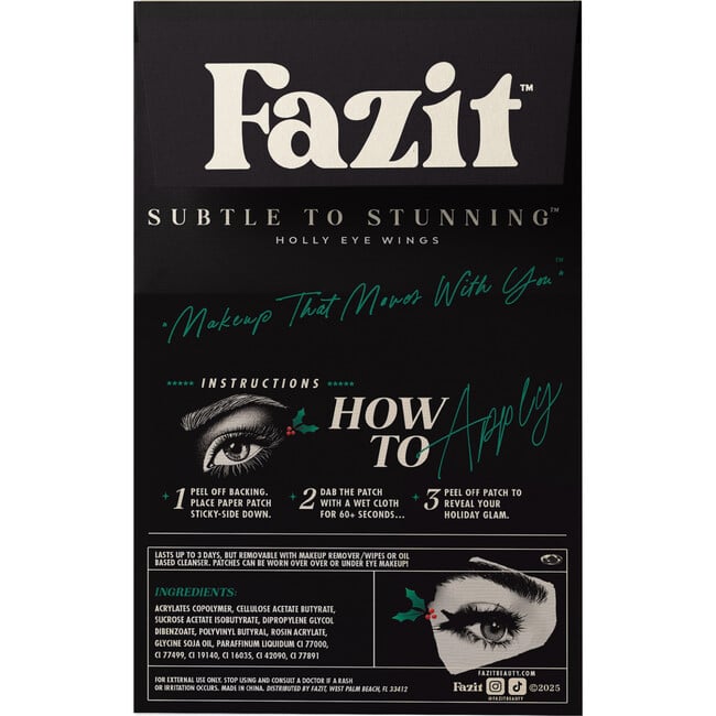 Holly Eye Wings Makeup Patches - Makeup Kits & Beauty Sets - 3