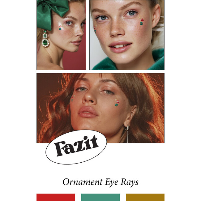 Ornament Eye Rays Makeup Patches - Makeup Kits & Beauty Sets - 4