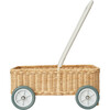 Rattan Wamble Walker, Straw - Push & Pull - 1 - thumbnail