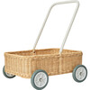 Rattan Wamble Walker, Straw - Push & Pull - 2