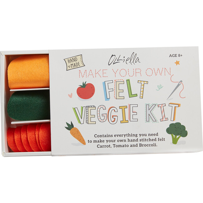 Felt Vegetable Craft Set, Multi - Play Food - 1