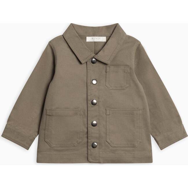 Denver Twill Chore Jacket Olive