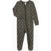 Peyton Zipper Sleeper Starlight / Pine - Footie Pajamas - 1 - thumbnail