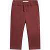 Grover Twill Pant Cranberry - Pants - 1 - thumbnail