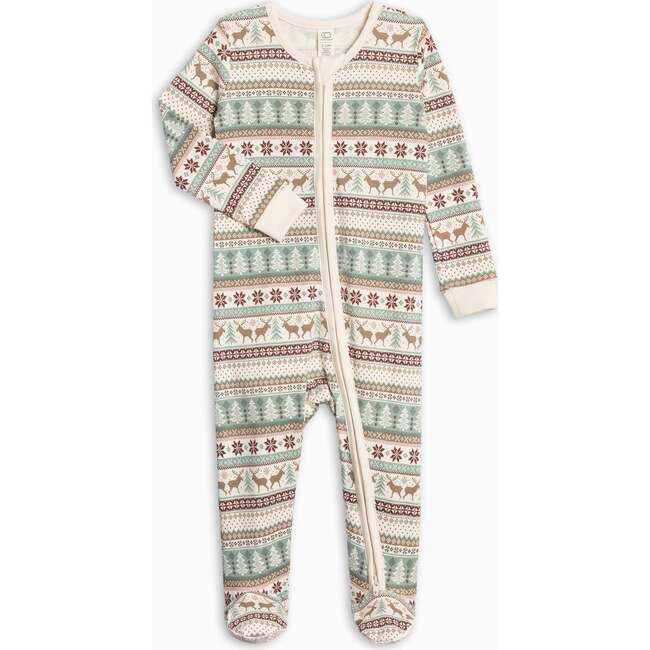 Peyton Zipper Sleeper Fairisle