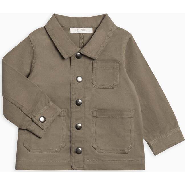 Denver Twill Chore Jacket Chestnut - Jackets - 5