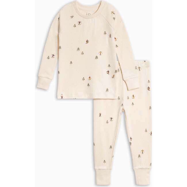 2 Piece Long Sleeve Jammie Set Starlight / Pine - Pajamas - 3