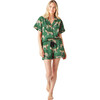 Women's Cheetah Pajama Shorts Set - Pajamas - 2 - thumbnail