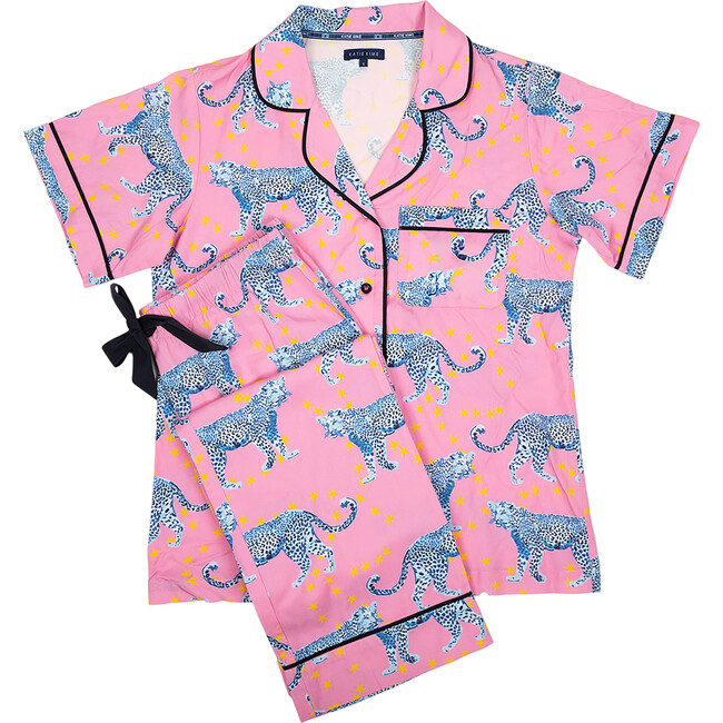 Women's Cosmic Cheetah Pajama Pants Set