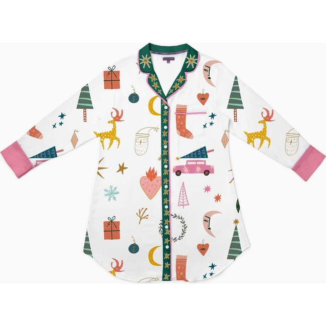 Mod Holiday Sleep Shirt - Pajamas - 2