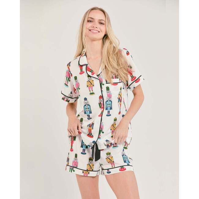 Holiday March Pajama Shorts Set