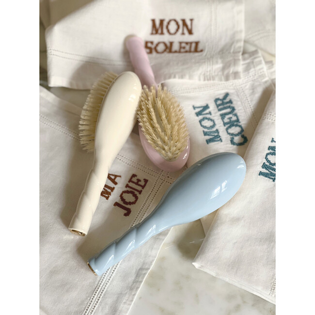 N.06 The Baby Hair Brush MY FIRST BRUSH, Creamy White