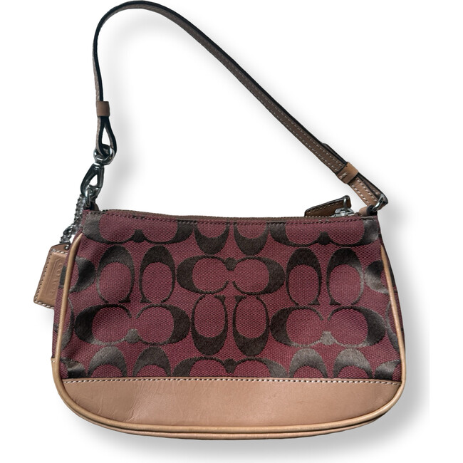 Vintage Coach Signature Demi Shoulder Bag