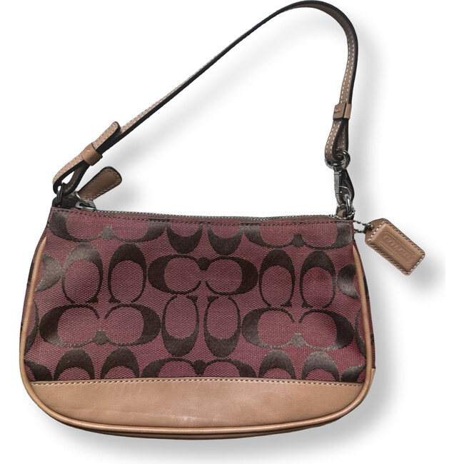 Vintage Coach Signature Demi Shoulder Bag