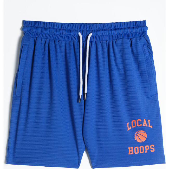 Kids NY Practice Shorts, Blue