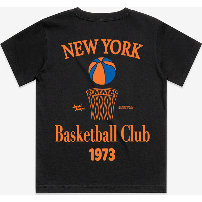 Kids Black New York Basketball Club Tee