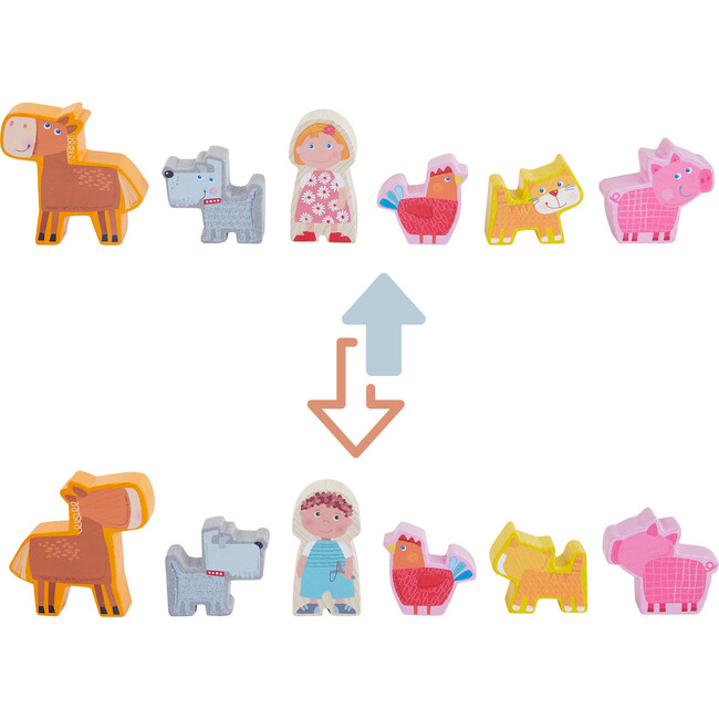 Farmhouse Sorting Box Wooden Shape Sorter Toy - Developmental Toys - 4