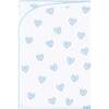Blue Heart Print Blanket - Blankets - 1 - thumbnail