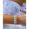 Rainbow Hearts Beaded Bracelet - Bracelets - 2 - thumbnail