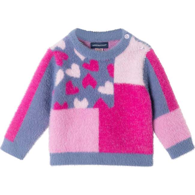 Infant Sweater & Legging Set, Pink Hearts - Mixed Apparel Set - 3