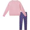 Kids Chenille Sweater & Legging Set, Hearts & Stars - Mixed Apparel Set - 3 - thumbnail