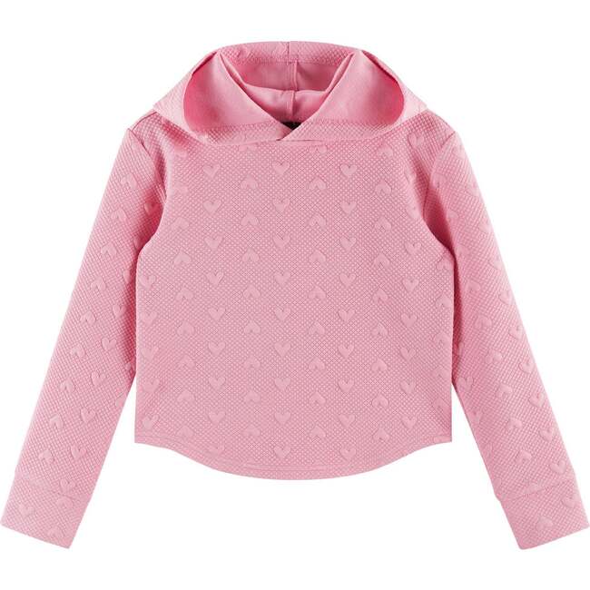 Kids Embossed Lounge Set, Pink Hearts - Mixed Apparel Set - 5