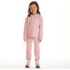 Kids Embossed Lounge Set, Pink Hearts - Mixed Apparel Set - 7 - thumbnail