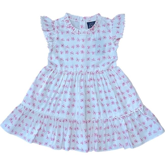 Cherry Blossoms Ruffle Dress