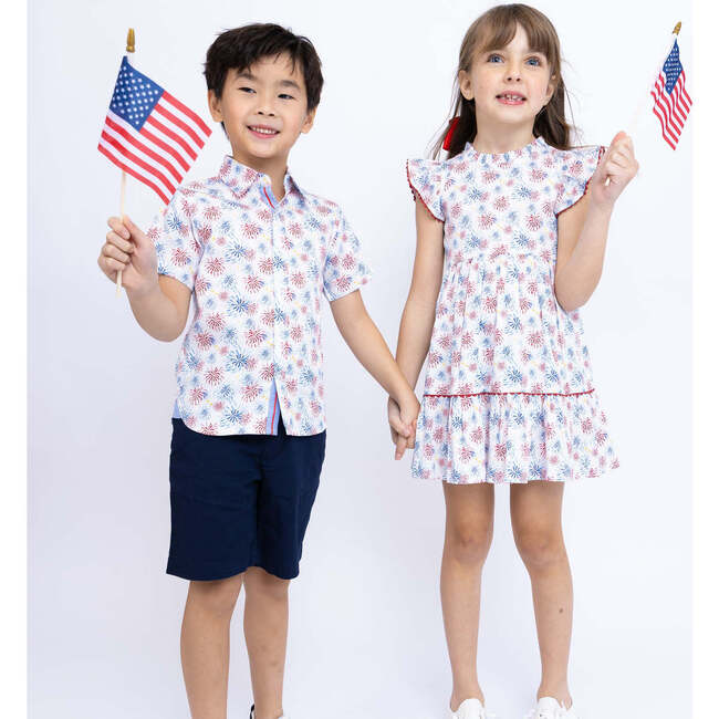 Fireworks Ruffle Dress - Dresses - 3