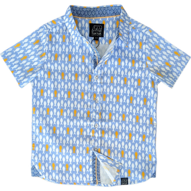 Short Sleeve Shirt, Goldfish