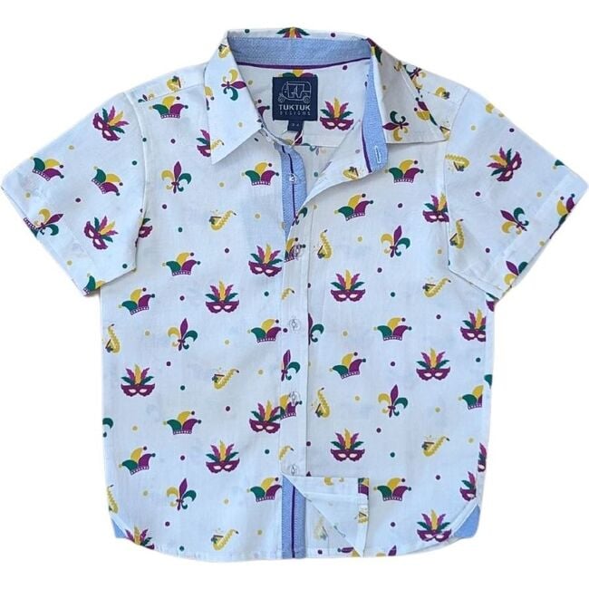 Mardi Gras Medley Shirt Short Sleeves