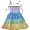 Smock Bodice Tiered Dress - Dresses - 1 - thumbnail
