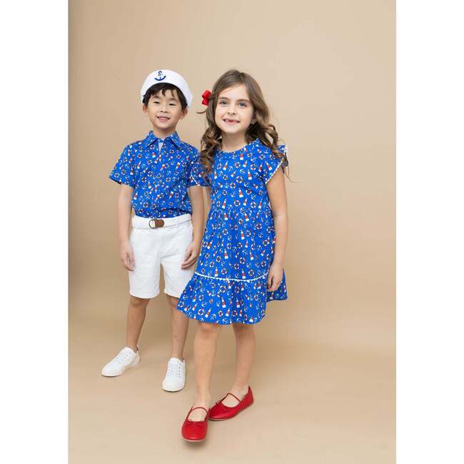 Seaside Ruffle Dress - Dresses - 3