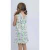 Hydrangeas Shift Dress with Back Bow - Dresses - 3 - thumbnail
