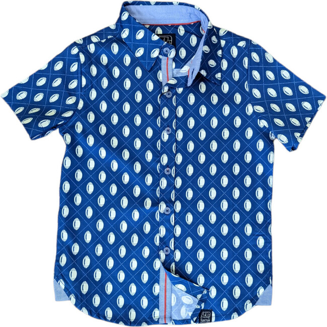 Short Sleeve Shirt, Game Day/ Blue