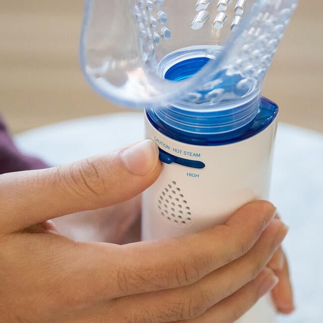 Corded Steam Inhaler with Vapor Pad Tray & Auto Shut-Off - Personal Care - 3